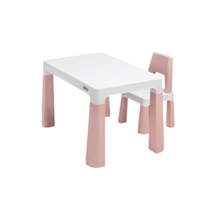 Set 2 piese masuta cu scaun, Toiz Monti 012412-2, Roz [2]