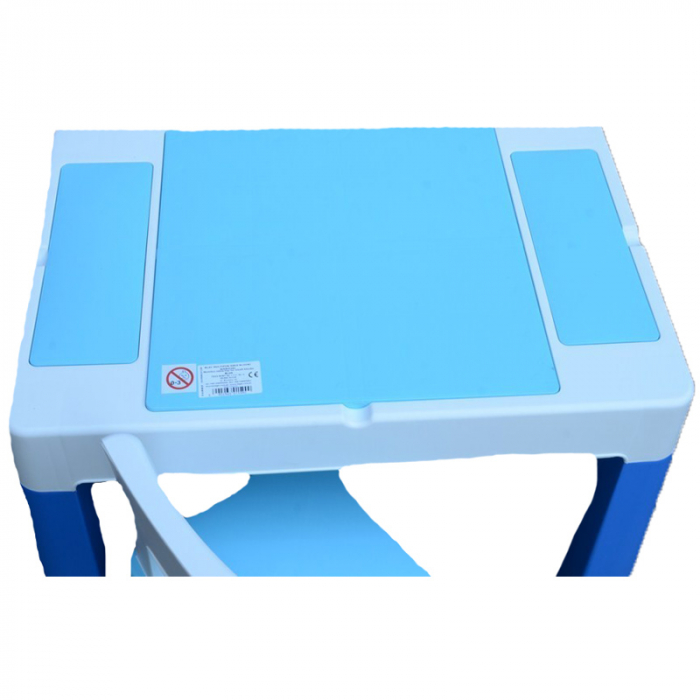 Set 2 piese masuta si scaunel 72 x 47 cm Tega Baby 015860, Albastru [2]