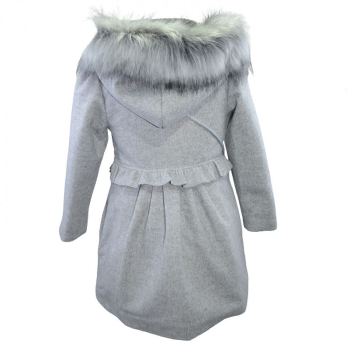 Set 2 piese palton si geanta pentru fete Tylkomet PAL54391-86, Gri [2]