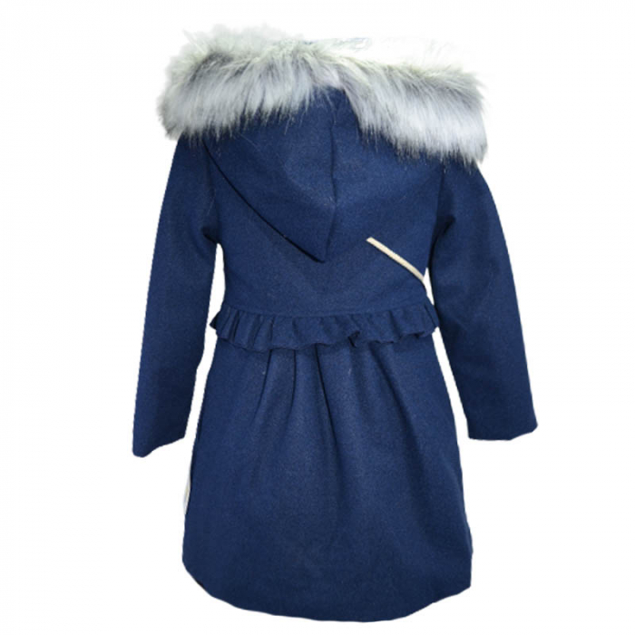 Set 2 piese palton si geanta pentru fete Tylkomet PAL7551-B, Bleumarin [2]