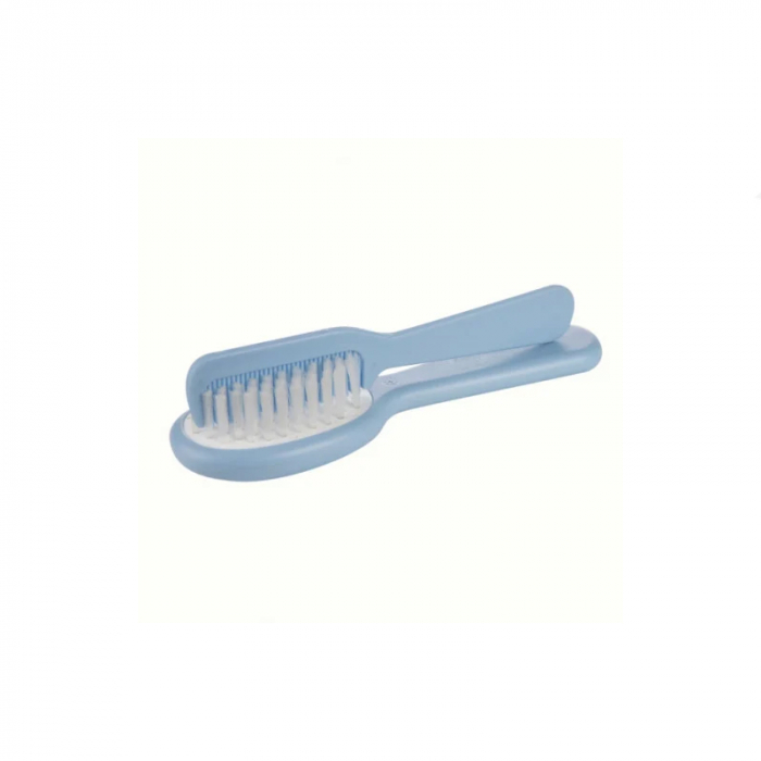 Set 2 piese perie si pieptan Canpol Babies 56/160,Albastru [3]