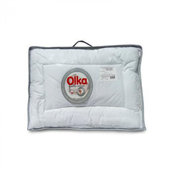 Set 2 piese perna si pilota 100 x 135 cm Olka 071349, Alb [2]