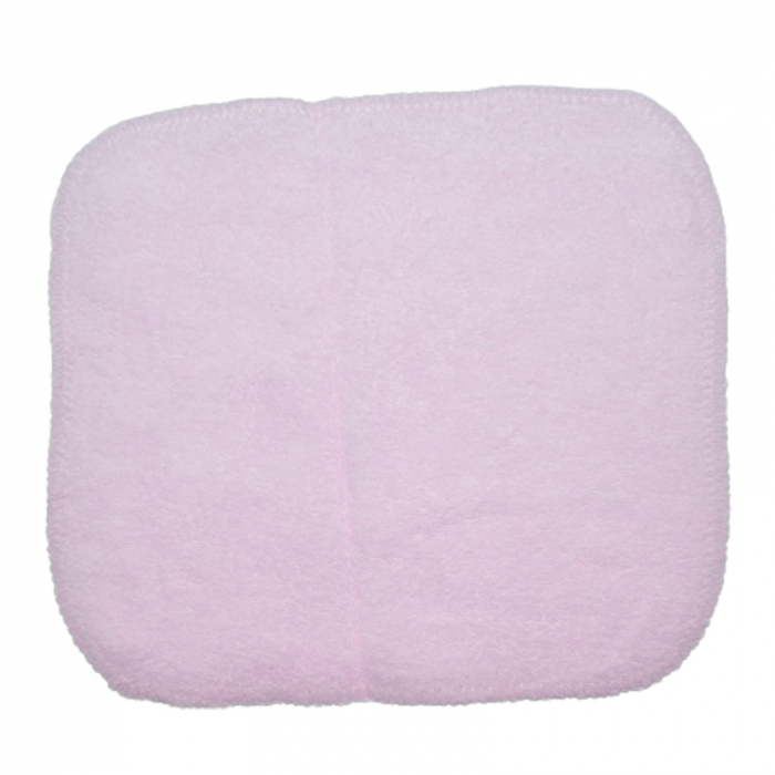Set 2 piese prosop cu gluga si batista pentru fete Baby Line PPB125, Roz [3]