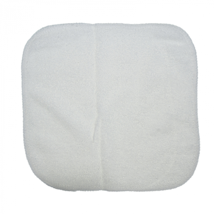 Set 2 piese prosop cu gluga si batista pentru baieti Baby Line PPB129, Alb [3]