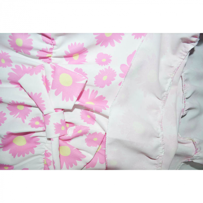 Rochie eleganta cu maneca scurta pentru fete Lucky Girl 270323-14, Roz [4]