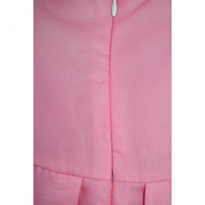 Rochie eleganta cu maneca scurta pentru fete Mini Junior 300323-10, Roz [4]