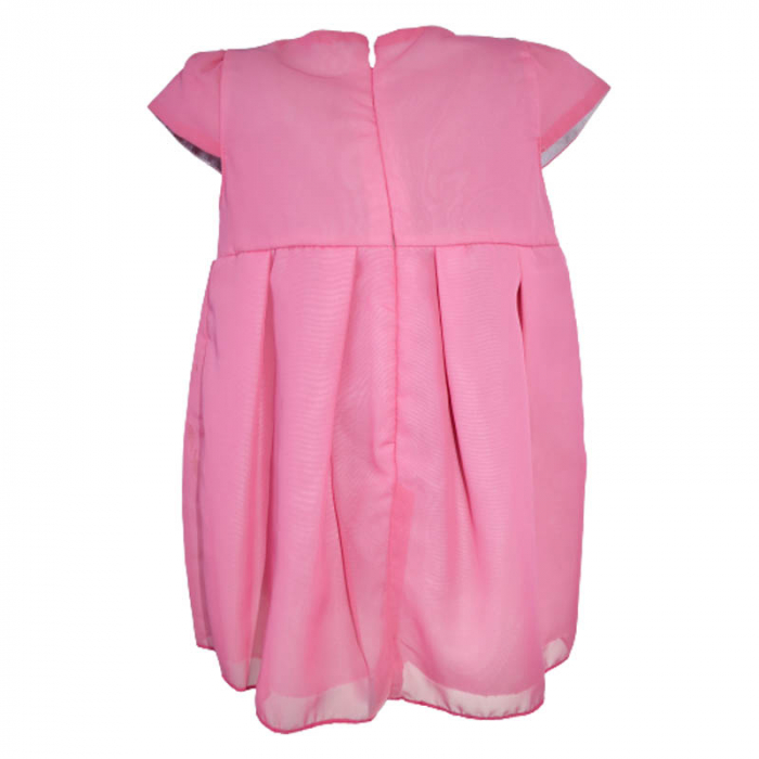 Rochie eleganta cu maneca scurta pentru fete Mini Junior 300323-10, Roz [2]