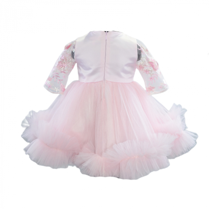 Set 2 piese rochie eleganta pentru fete Colibri SRC-2, Roz [2]