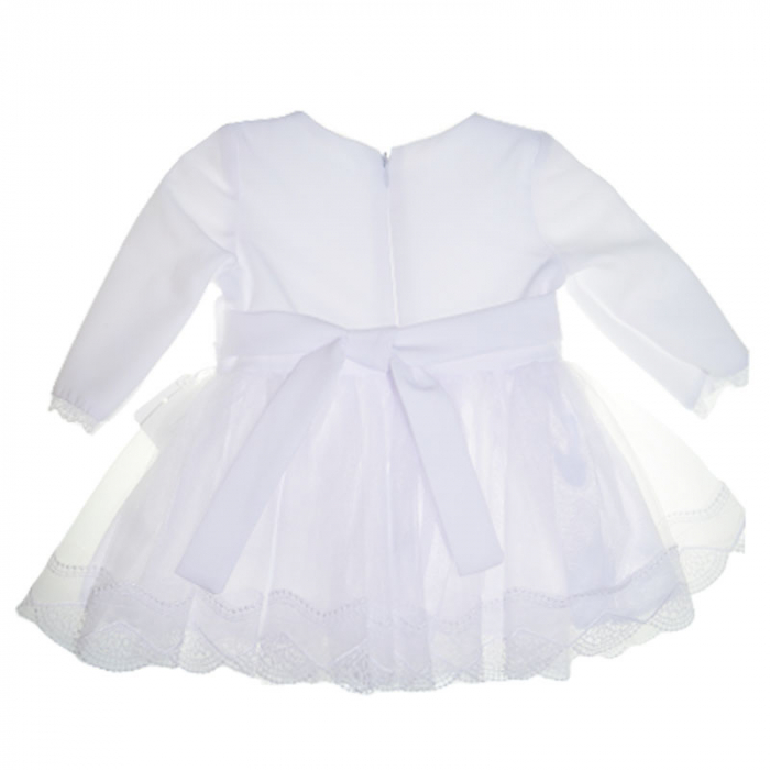 Rochie eleganta pentru fete LULU DESIGN 141123, Alb [2]