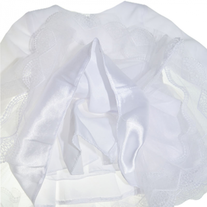 Rochie eleganta pentru fete LULU DESIGN 141123, Alb [4]