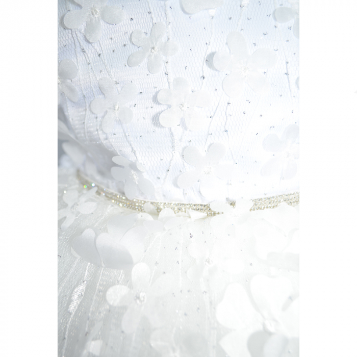 Set 2 piese rochie eleganta pentru fete Colibri SRC-1, Alb [3]