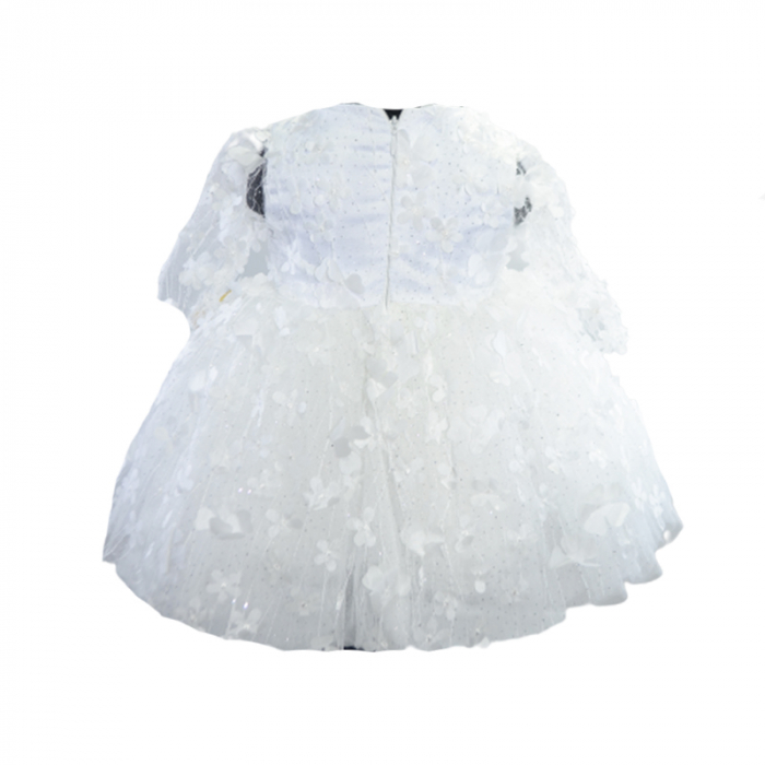 Set 2 piese rochie eleganta pentru fete Colibri SRC-1, Alb [2]