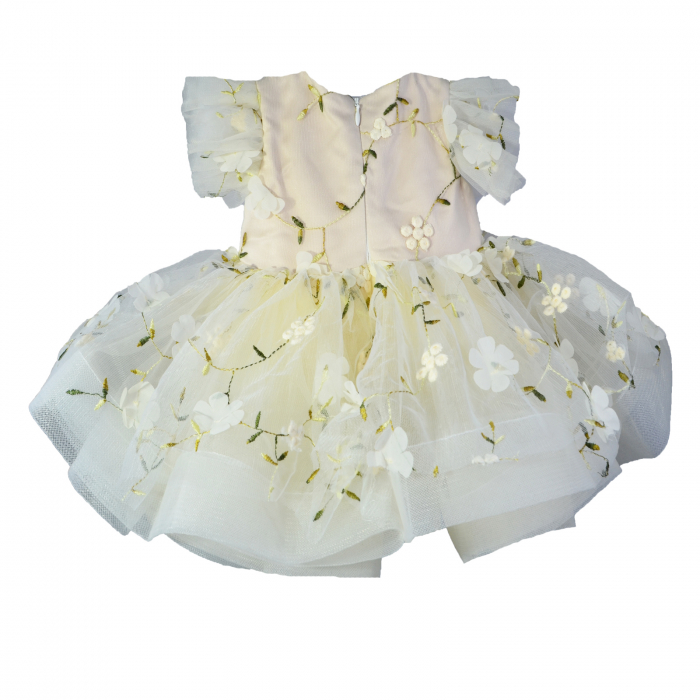 Set 2 piese rochie eleganta si bentita pentru fete Colibri 1377-1 [2]