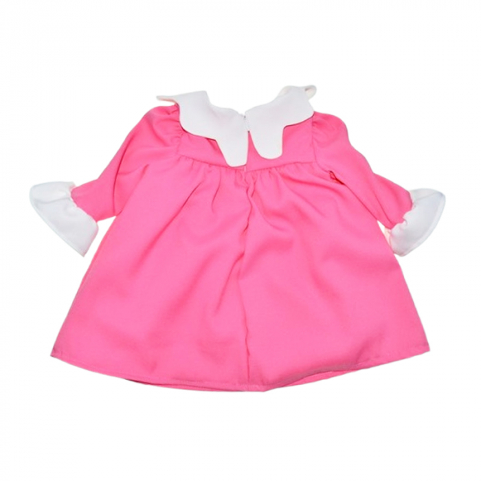 Set 2 piese rochie eleganta si bentita pentru fete, Mini Junior RCMJ2703-1, Roz [3]