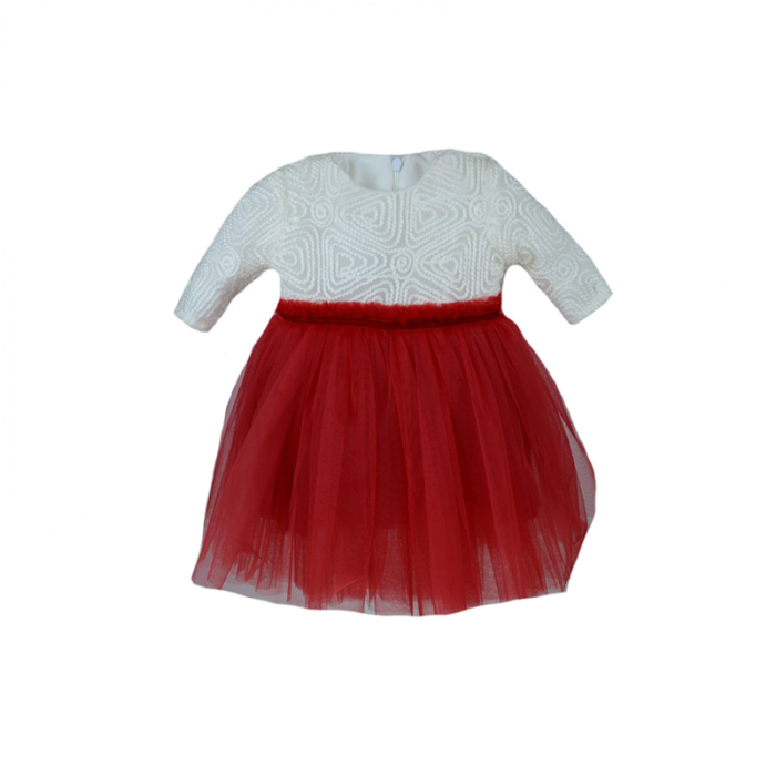 Set 2 piese rochie si bentita pentru fete Colibra 1097RA [2]