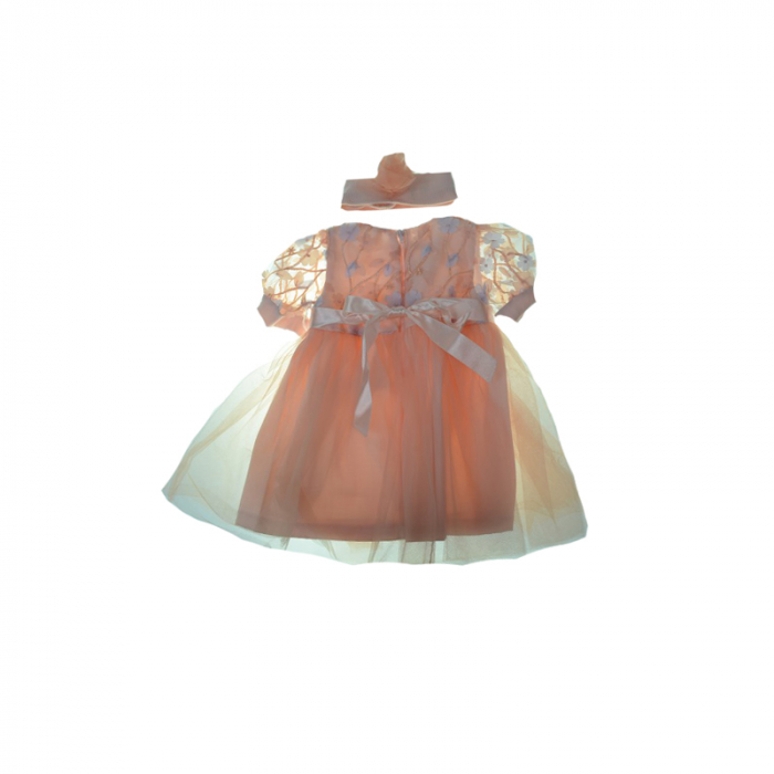 Set 2 piese rochie si bentita pentru fete Krasnal 230-62CR [3]