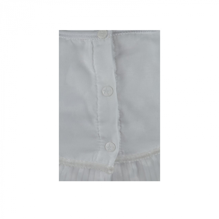 Set 2 piese rochie si body pentru fete Mini Junior 90-50A-74-cm, Alb [3]