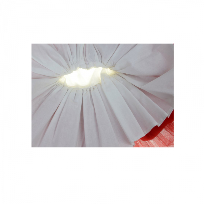 Set 2 piese rochie si turban pentru fete Colibri 280-62R-3-luni-62-cm, Rosu [5]