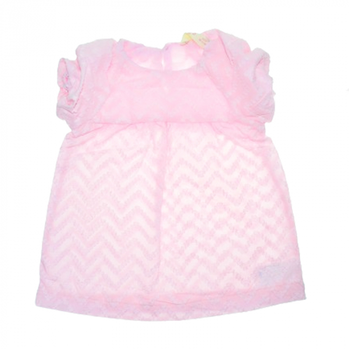 Set 2 piese rochita si bentita pentru fete Mini Junior COMP-242064, Roz [2]