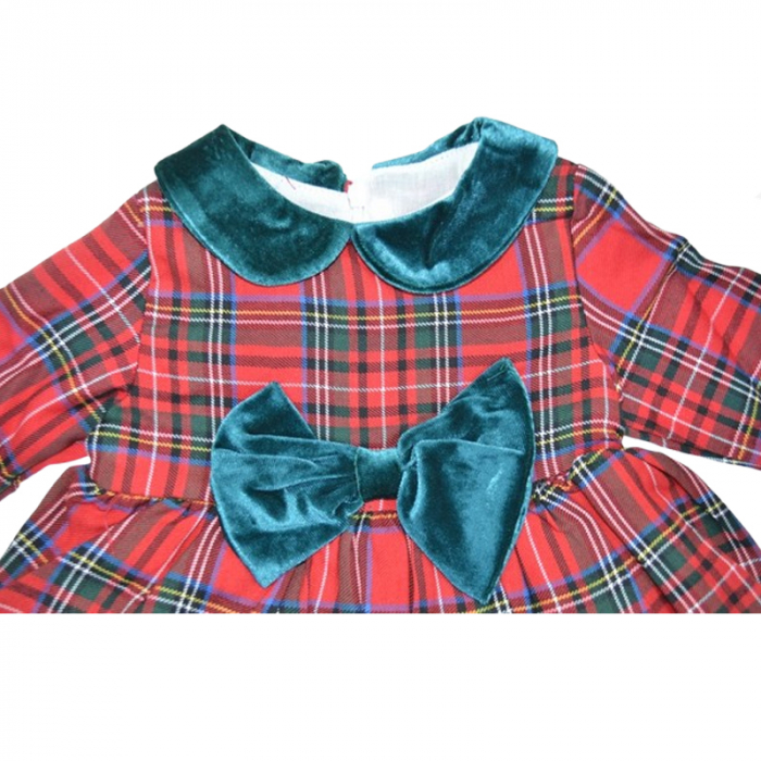 Set 2 piese rochita si bentita pentru fete Mini Junior RCH-5310, Rosu [5]