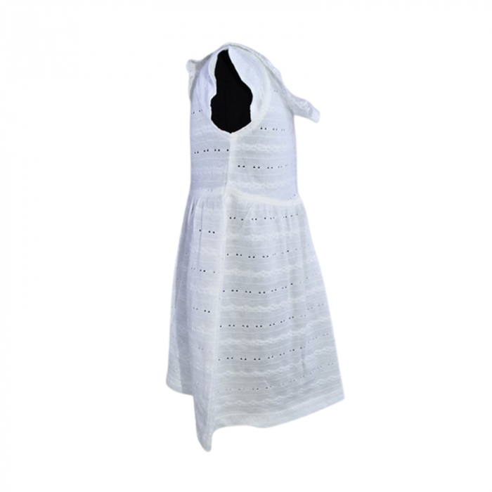 Set 2 piese rochita si bolero pentru fete, Mini Junior 20330A, Alb [5]