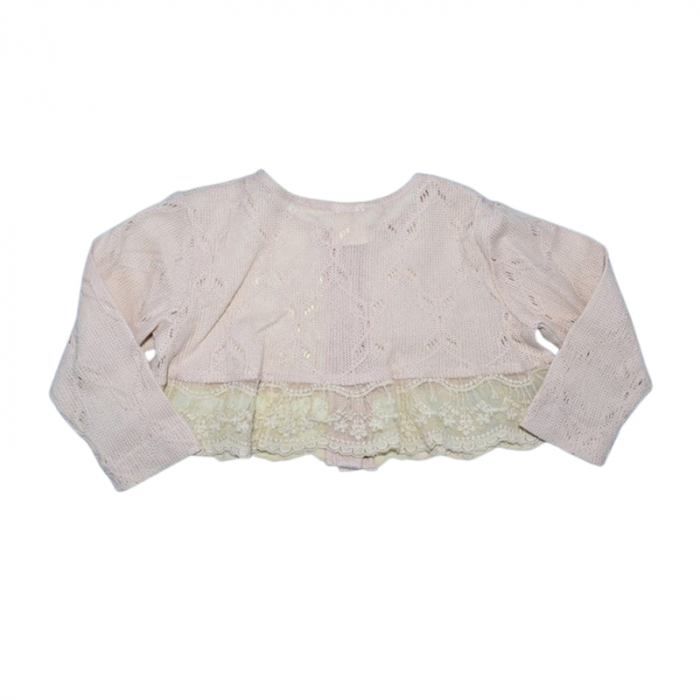 Set 2 piese rochita si bolero pentru fete, Mini Junior 20330R, Roz [8]