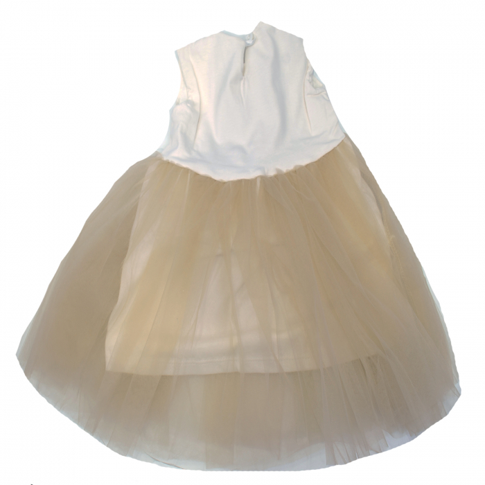 Set 2 piese rochita si bolero pentru fete Mini Junior BBW-9-68, Alb [2]