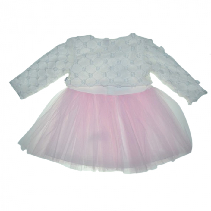 Set 2 piese rochita si bolero pentru fete Mini Junior RCH-481, Alb [2]