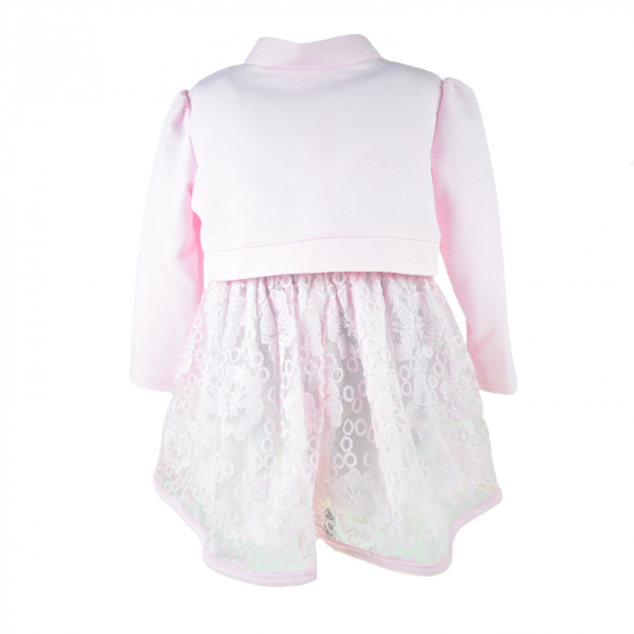 Set 2 piese rochita si bolero pentru fete Tylkomet Rosa-6, Roz [2]