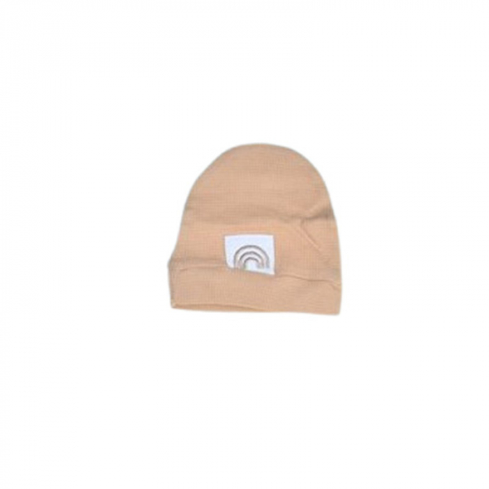 Set 2 piese salopeta cu maneca lunga si caciula, pentru copii, Mini Junior 8247M, Maro [4]