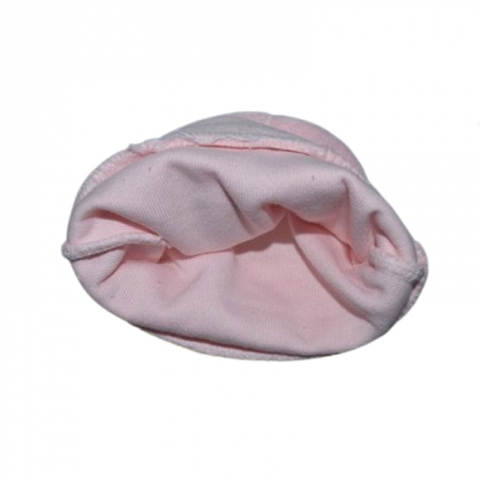 Set 2 piese salopeta cu maneca lunga si caciula pentru fete Mini Junior SLP-MJ7, Roz [3]