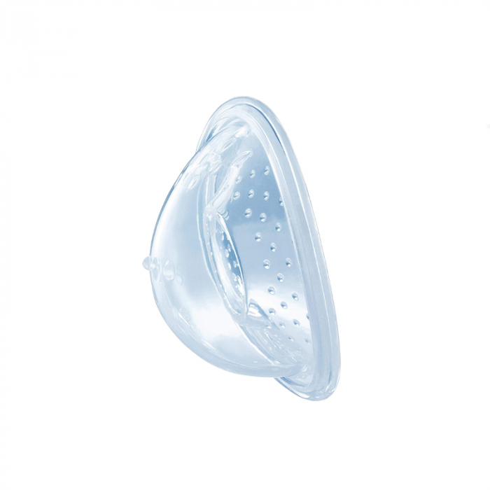 Set 6 piese colectori si protectoare pentru mameloane Nuk 252067, Transparent [2]