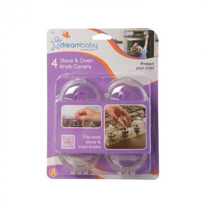 Set 4 protectii pentru aragaz Dreambaby 991418, Transparent [3]