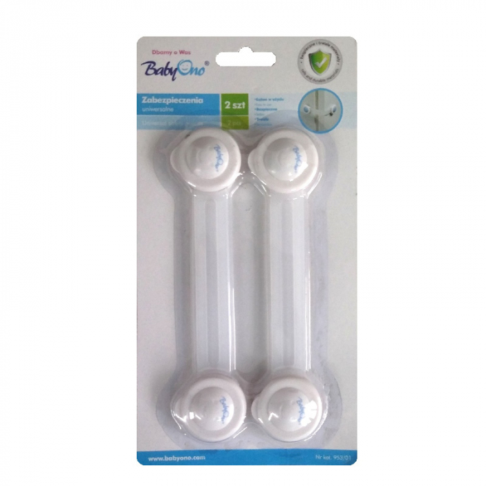 Set 2 protectii pentru mobilier BabyOno 953/01, Alb [2]