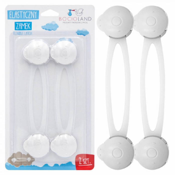 Set 2 protectii pentru mobilier Bocioland BL002, Alb [2]