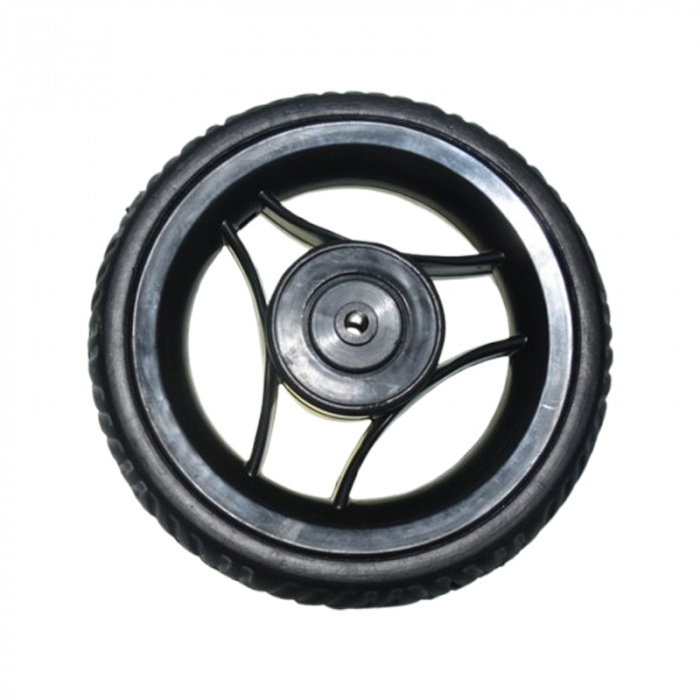 Set 2 roți față pentru carucior BabyActive RT1706-15, Negru [1]