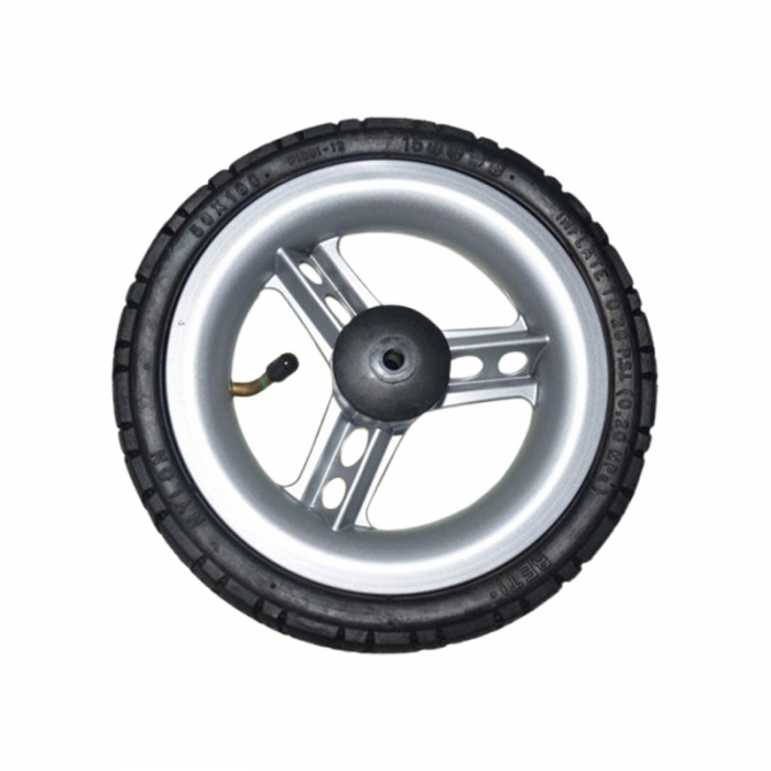 Set 2 roți față pentru carucior BabyActive RT1706-16, Negru [1]