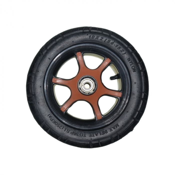 Set 2 roți față pentru carucior BabyActive RT1706-18, Negru [1]