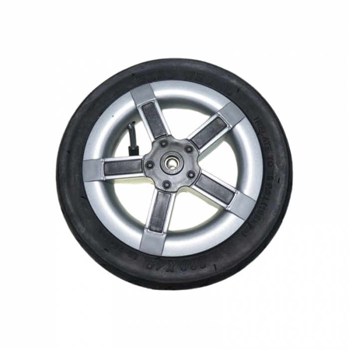 Set 2 roți față pentru carucior BabyActive RT1706-21, Negru [1]