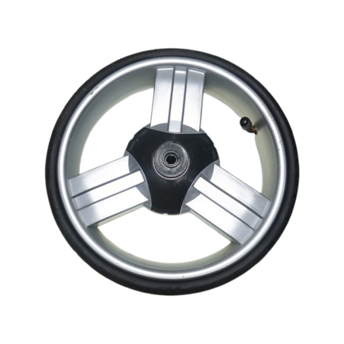 Roată față pentru carucior BabyActive RT1706-22, Negru [1]