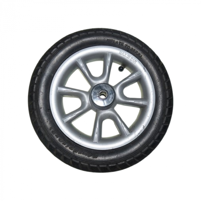 Roată față pentru carucior BabyActive RT1706-25, Negru [1]