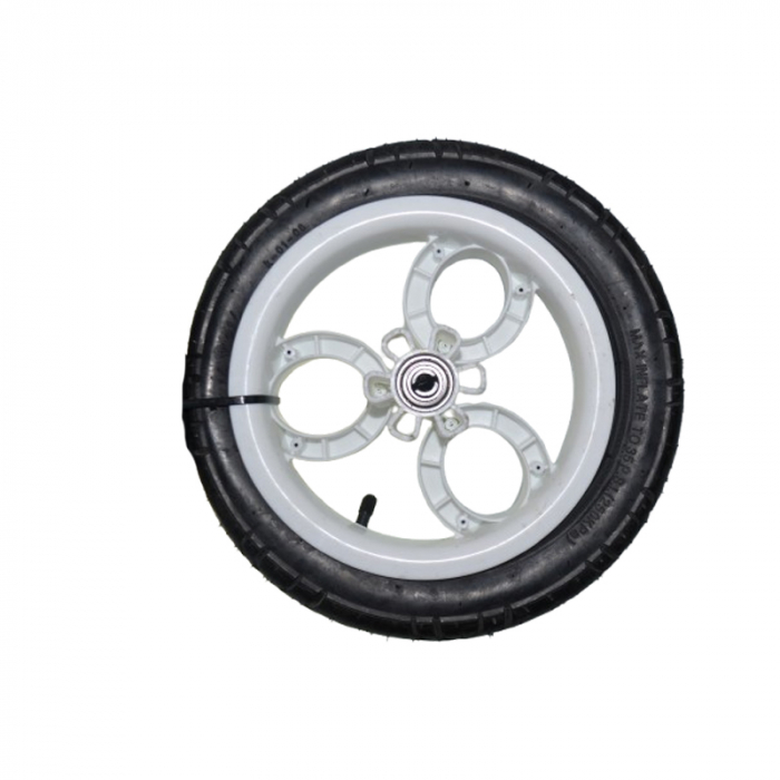 Set 2 roți față pentru carucior BabyActive RT1706-43, Negru [2]