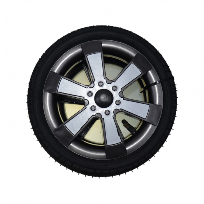 Set 2 roți față pentru carucior BabyActive RT1706-47, Negru [1]