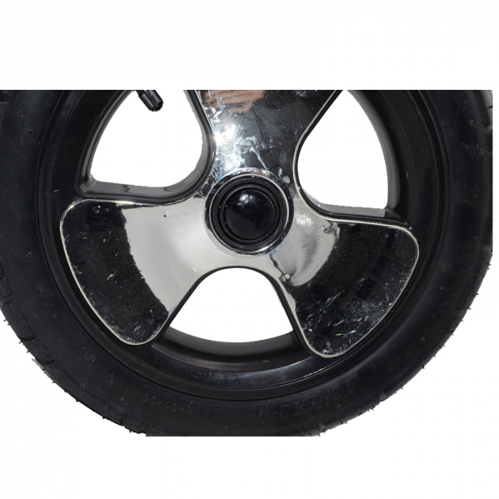Set 2 roti spate Max Inflate TO 36P.S.I. (250KPa) pentru carucior BabyActive INFL-2, Argintiu [3]