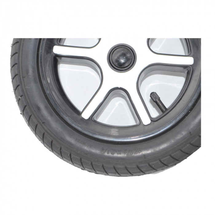 Set 2 roti spate Max Inflate TO 36P.S.I. (250KPa) pentru carucior BabyActive INFL-3, Alb [4]