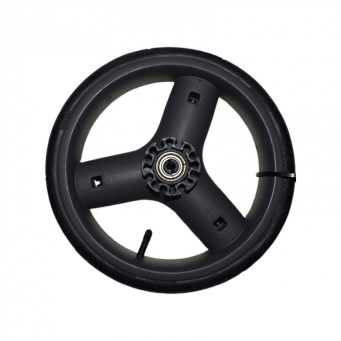 Set 2 roti spate pentru carucior, BabyActive RT1706-52, Negru [3]