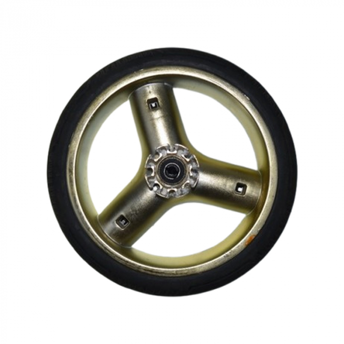 Roata spate pentru carucior, BabyActive RT1706-78, Negru [2]