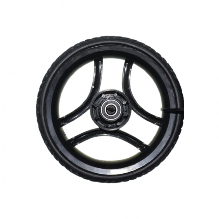 Set 2 roti spate pentru carucior, BabyActive RT1706-57, Negru [3]