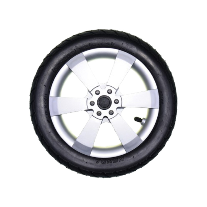 Set 2 roti spate pentru carucior, BabyActive RT1706-80, Negru [1]