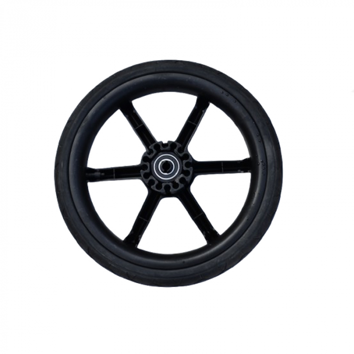Set 2 roti spate pentru carucior BabyActive RTA-BA1, Negru [2]